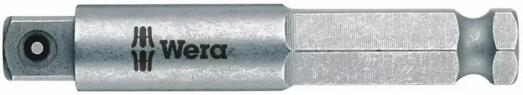 Adaptor 870/7 hex7/16´´- m1/2´, wera - Ruuvauskärjet - 503-050510WERA - 1