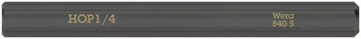 Bit for kraftform plus impact screwdriver, 1/4´´, 840 s hex 1/4´´x70, wera - Ruuvauskärjet - 503-018157WERA - 1