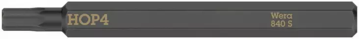Bit for kraftform plus impact screwdriver, 1/4´´, 840 s hex 4.0x70, wera - Ruuvauskärjet - 503-018151WERA - 1