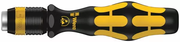 Bit screwdriver 813 r 1/4x90 esd, wera - Ruuvimeisselit - 503-051273WERA - 1