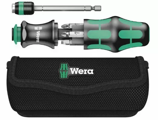 Bit screwdriver set kompakt 20 9 pcs, wera - Ruuvimeisselit - 503-051021WERA - 1