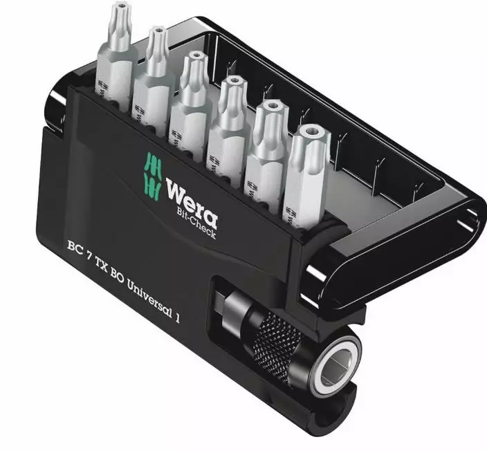 Bit set 8067-6 bo torx, wera - Ruuvauskärkisarjat - 503-056158WERA - 1