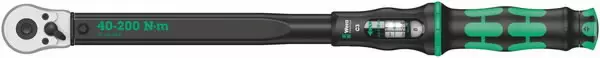 Click-torque c 3, 1/2" 1/2`` 40-200nm, wera - Momenttiavaimet vaihtopäillä - 503-075622WERA - 1
