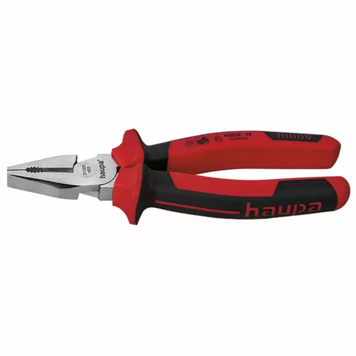 Combination pliers 185 vde, haupa - VDE-jännitesuojatut työkalut - 503-211200HAUPA - 1