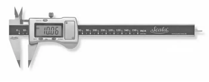 Digital caliper 230.243 300/60mm, scala - Työntömitat - 503-230-243SCALA - 1