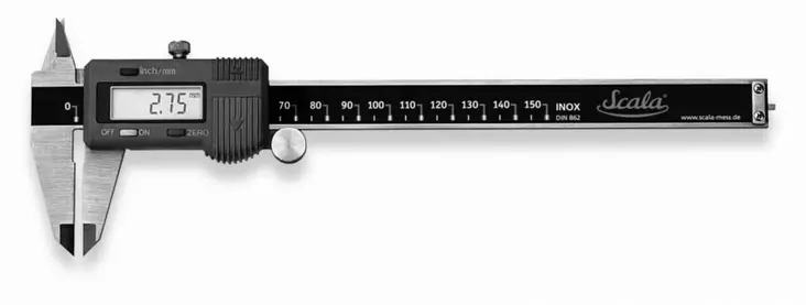Digital calipers 150/0,01mm, scala - Työntömitat - 503-230-212SCALA - 1
