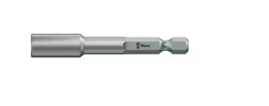 Hylsy 1/4´´ 869/4 m, magneettinen, hex 1/4/``x50.0, wera - Ruuvauskärjet - 503-060429WERA - 1