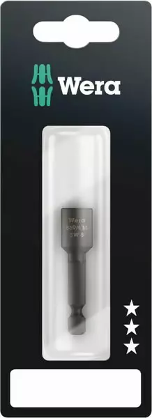 Hylsy 1/4´´ 869/4 m, sb, magneettinen, hex 8,0x50,0, wera - Ruuvauskärjet - 503-073503WERA - 1