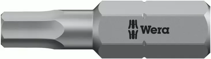 Kärki 1/4´´ 840/1 z, hex 2,5x25, wera - Ruuvauskärjet - 503-056310WERA - 1