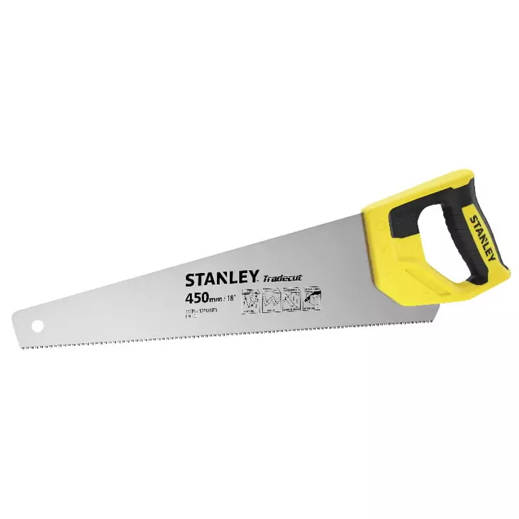 Käsisaha tradecut gen2 450 mm 11tpi, stanley - Käsisahat - 503-STHT20355-1STA - 1