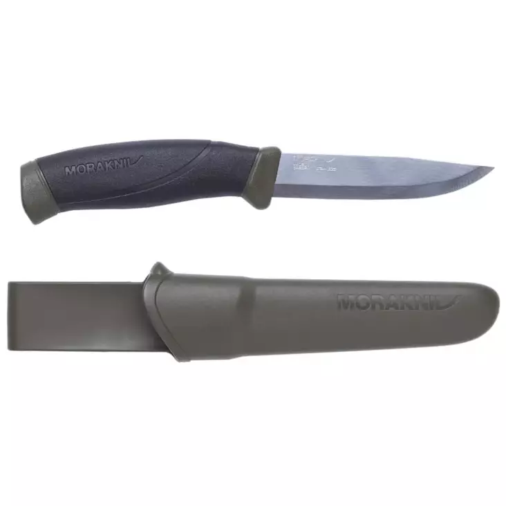 Knife companion, green, stainless blade, mora - Kaapimet - 503-11827MORA - 1