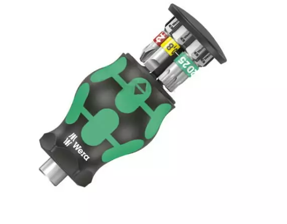 Kraftform kompakt stubby magazin 1, 6 pieces 1 x ph 1x25; 1 x ph 2x25; 1 x tx 15x25, wera - Ruuvimeisselit - 503-008873WERA - 1