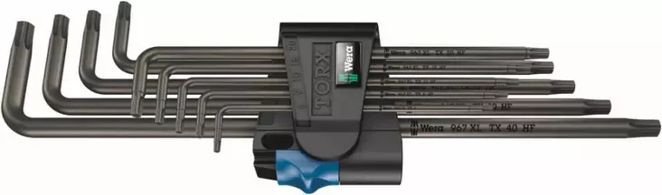 L-torx-sarja pitkät tx8-40 xl pidintoiminnolla, wera - Kuusiokoloavaimet - 503-024450WERA - 1