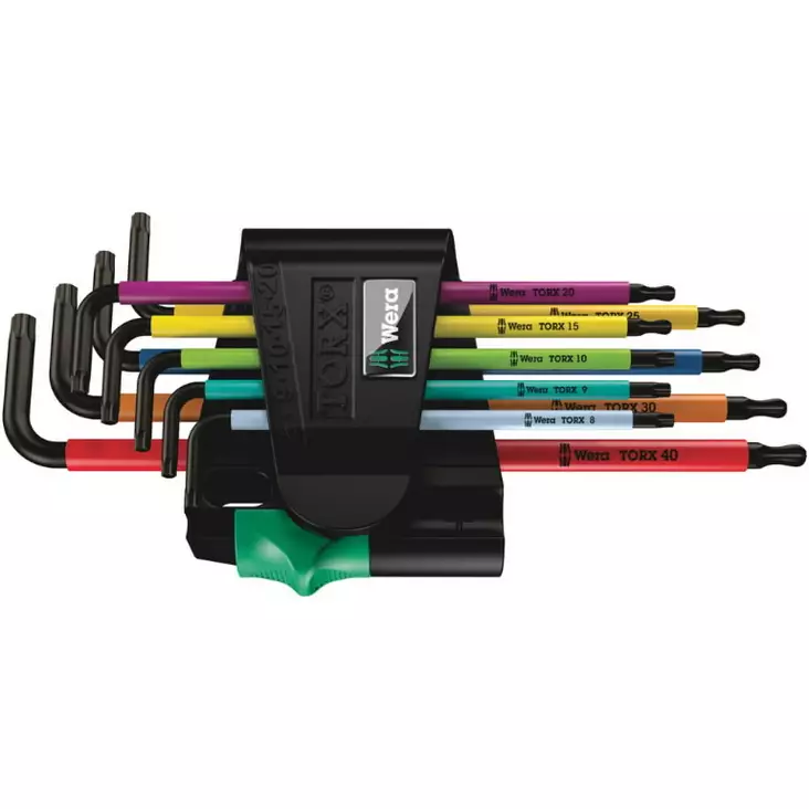 L-torx set 9-pcs, 967 spkl, wera - Kuusiokoloavaimet - 503-024335WERA - 1