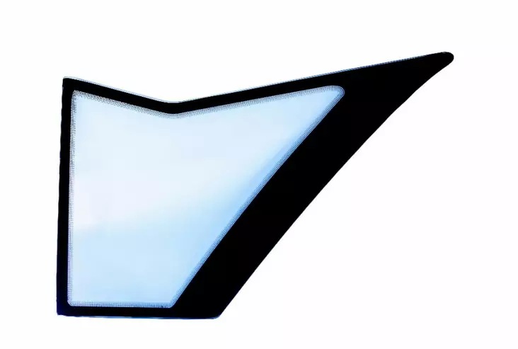 Ovenlasi, vasen, alempi volvo kaivurikuormaajalle, cva - Ohjaamon lasit - 503-V15072676CVA - 1