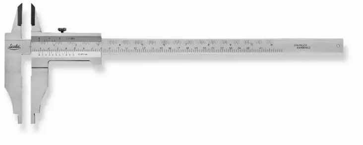Pocket-slide-caliper model 320 250/0,05m, din 862, scala - Työntömitat - 503-320-302SCALA - 1