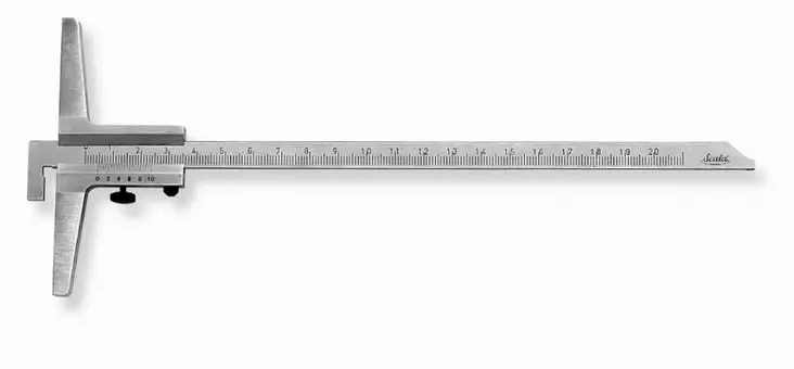 Precision depth gauge 200mm model 351, scala - Työntömitat - 503-351-302SCALA - 1