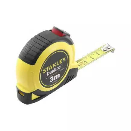 Rullamitta automaattilukituksella luokka ii duallock 13 mm x 3 m, stanley - Rullamitat ja mittanauhat - 503-STHT36802-0STA - 1