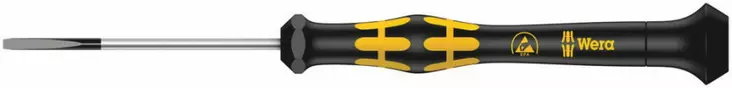 Screwdriver 1578 esd sl 0.60x3.5x80, wera - VDE-jännitesuojatut työkalut - 503-030106WERA - 1