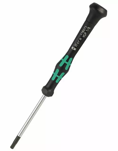 Screwdriver 2054 hex 1/8x60, wera - Ruuvimeisselit - 503-118075WERA - 1