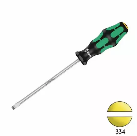Screwdriver 334 1.0x6.0x150, wera - Ruuvimeisselit - 503-340330WERA - 1