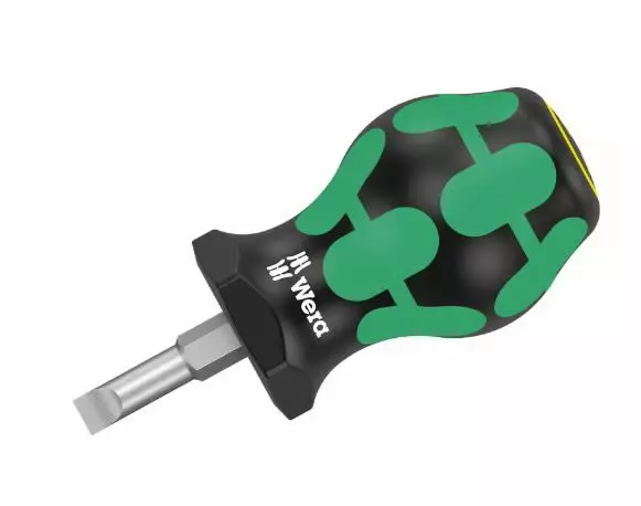 Screwdriver 335 stubby sl 1,2x6,5x25, wera - Ruuvimeisselit - 503-008843WERA - 1