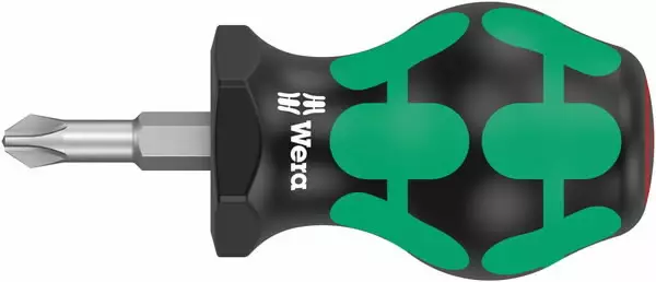 Screwdriver 350 stubby ph 2x25, wera - Ruuvimeisselit - 503-008851WERA - 1