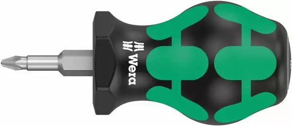 Screwdriver 355 stubby pz 1x25, wera - Ruuvimeisselit - 503-008853WERA - 1