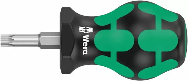 Screwdriver 367 stubby tx 27x25, wera - Ruuvimeisselit - 503-008860WERA - 1