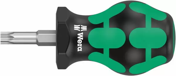 Screwdriver 367 stubby tx 30x25, wera - Ruuvimeisselit - 503-008861WERA - 1