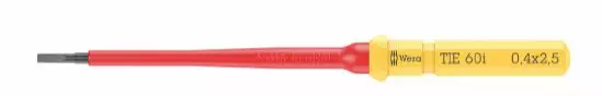Screwdriver 60 i vde kraftform kompkakt 0.4 x 2.5 x 157mm, wera - VDE-jännitesuojatut työkalut - 503-006501WERA - 1