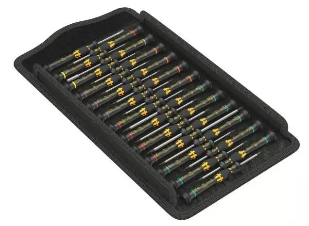 Screwdriver set for electronic applications, 25 pieces, wera - Ruuvimeisselit - 503-134019WERA - 1
