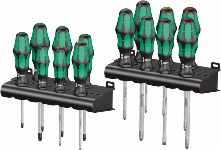 Screwdriver set kraftform big pack 300, wera - Ruuvimeisselit - 503-105630WERA - 1