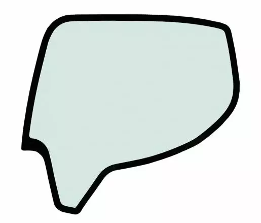 Sivulasi, oikea, karkaistu, cva - Ohjaamon lasit - 503-K1057520CVA - 1