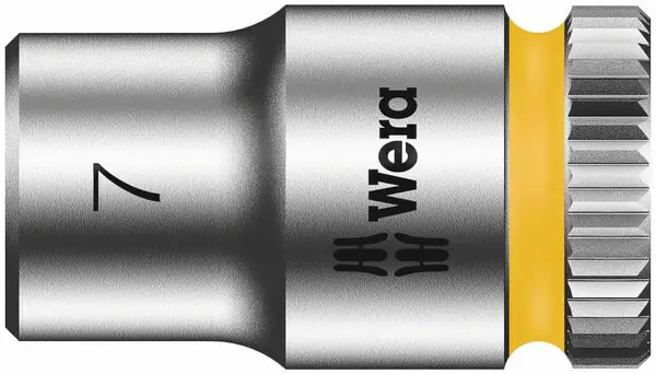 Socket 8790 hma 1/4´´ 7mm, wera - Hylsyt ja voimahylsyt - 503-003506WERA - 1