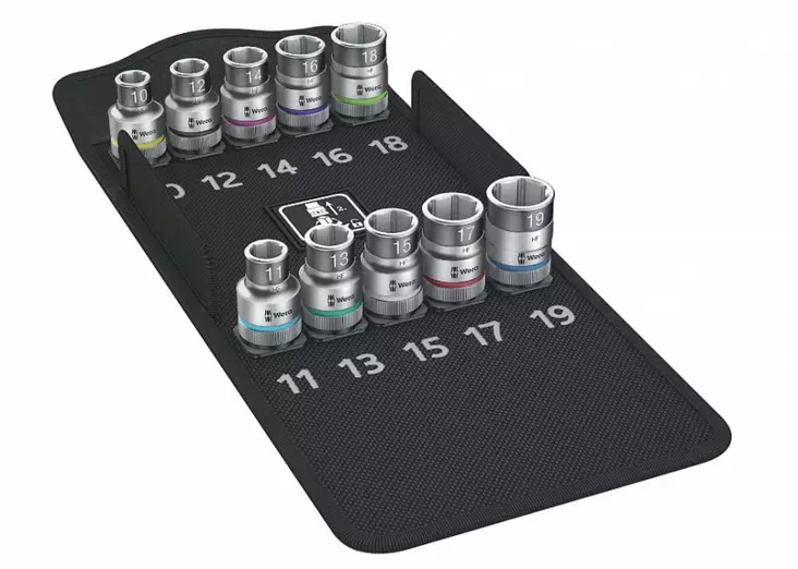 Socket set 1/2´´, 8790 hmc hf 1 zyklop 10 pcs, wera - Hylsysarjat - 503-004203WERA - 1