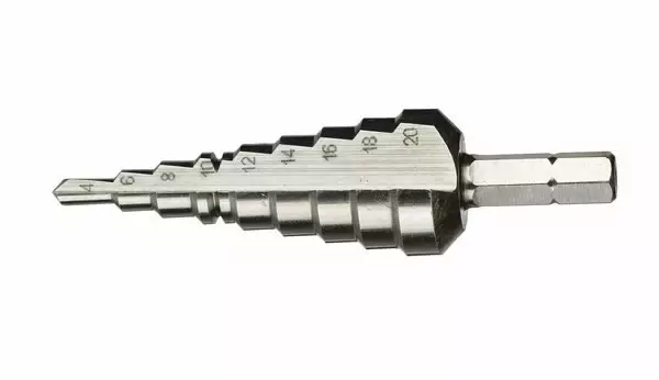 Stepped drill 843, 4-20mm, wera - Metallinporaus - 503-104672WERA - 1
