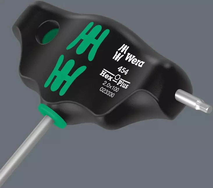 T-handle 454 hex 150mm x 3/32´´, wera - Torx-avaimet - 503-023357WERA - 1