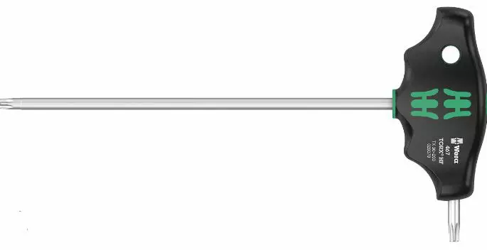 T-screwdriver 467 torx hf 30 x 200 mm, wera - Torx-avaimet - 503-023378WERA - 1
