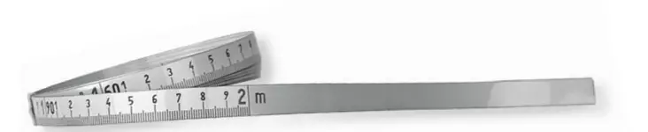 Teräsmittanauha, asteikko vasemmalta oikealle 13 mm x 3 m, scala - Mittapyörät - 503-496-533SCALA - 1