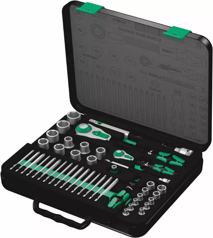 Toolset 8100 sa/sc 2 zyklop speed, wera - Tarvikevaraosat-503 - 503-160785WERA - 1