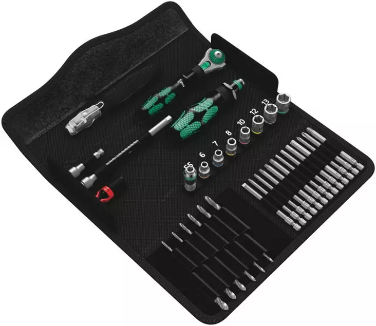 Toolset kraftform kompakt m 1 metall, wera - Ruuvimeisselit - 503-135928WERA - 1