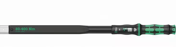 Torque wrench click-torque 14x18mm, 80-400nm, wera - Momenttiavaimet vaihtopäillä - 503-075656WERA - 1