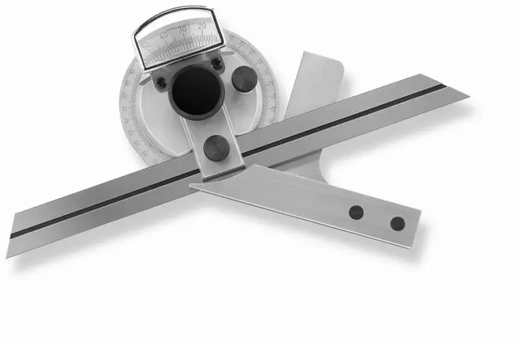 Universal-protactor 300mm, 4x90`, scala - Suorakulmat - 503-485-303SCALA - 1