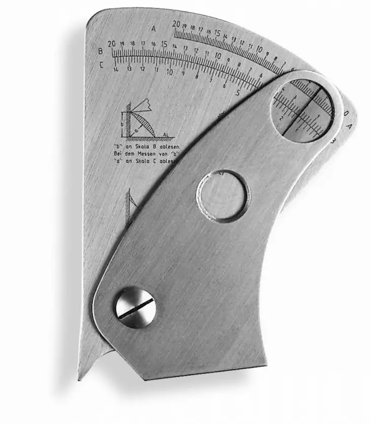 Welding-seam-gauge 444.103, scala - Hitsimitat - 503-444-103SCALA - 1