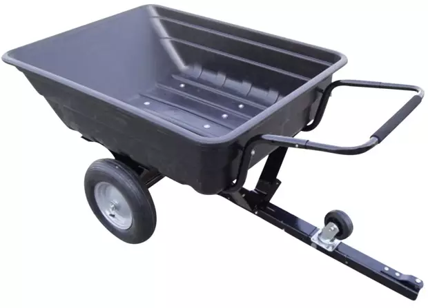 Kippiperävaunu ajoleikkuriin 200kg - Perässävedettävät lisävarusteet - XBIPCT200B - 1