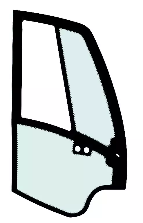 Ovenlasi, jcb 8080 zts / 8085 zts kaivinkone, cva - Ohjaamon lasit - 503-861-827-80235C - 1