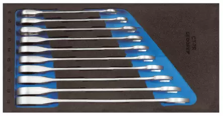 Combination ratchet spanner set 1500 ct1-7 r, gedore - Työkalut työkaluvaunuihin - 503-2308894GED - 1