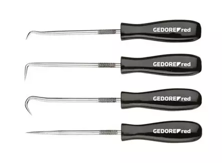 Hook set f.o-ring installation 4pcs r19101001, gedore red - Moottorityökalut - 503-3301548GEDRED - 1