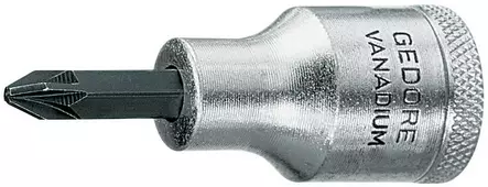 Socket 1/2´´ iks19 pzd 2, gedore - Hylsyt ja voimahylsyt - 503-6156680GED - 1
